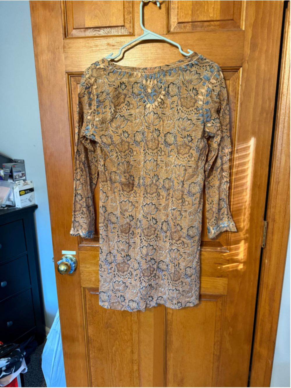 Women's Raj Tunic Top Size M 100% Cotton - Picture 4 of 5